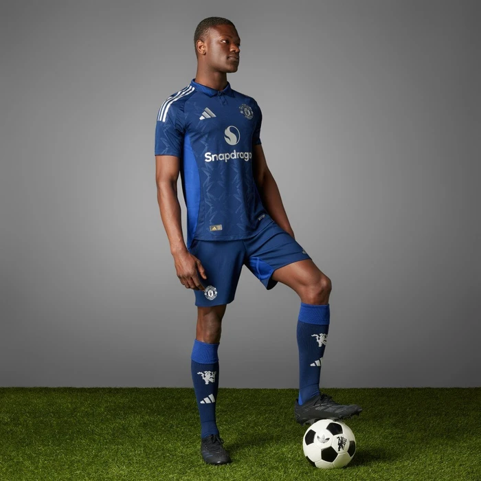 adidas Manchester United Authentic 2024/2025 Auswärtstrikot night indigo (Herren)