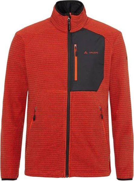 Vaude Neyland Fleece Jacke glowing red (Herren)