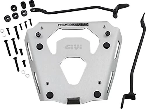 Givi SRA5137 Aluminium Gepäckträgerplatte Monokey silber
