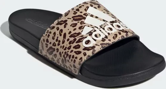 adidas Comfort Adilette core black/off white/magic beige (Damen)