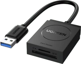 Ugreen 2-in-1 Card Reader, USB-A 3.0 [Stecker] (20250)