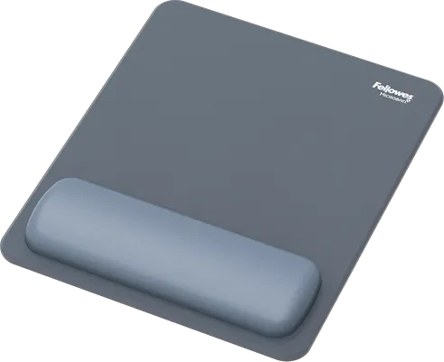 Fellowes Breyta Mausepad mit Handgelenkauflage, 240x200mm, blau