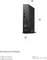 Dell OptiPlex 3000 Thin Client, Pentium Silver N6005, 8GB RAM, 256GB SSD Vorschaubild