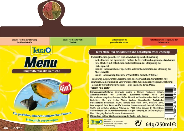 Tetra Menu, 64g, 250ml (701410) – Bild 2 von 8