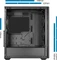 SilverStone Fara 515XR, schwarz, Glasfenster Vorschaubild