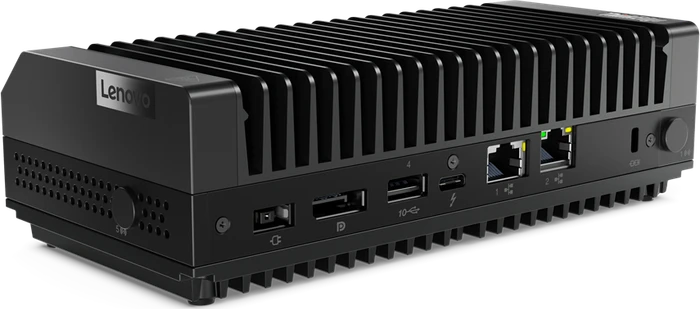 Lenovo ThinkEdge SE30, Raven Black, Celeron 6305E, 8GB RAM, 256GB SSD, DE