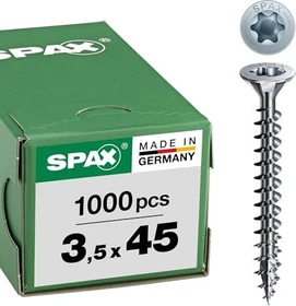 Spax WIROX A9J 4CUT T-STAR plus T20 Universalschraube, 3.5x45mm, 1000 Stück