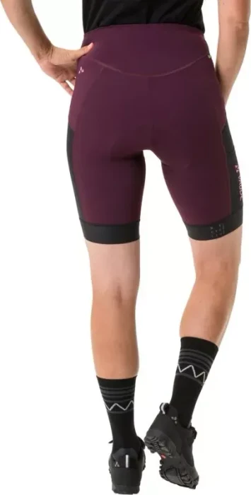 Vaude Kuro Tights Fahrradhose kurz cassis (Damen)