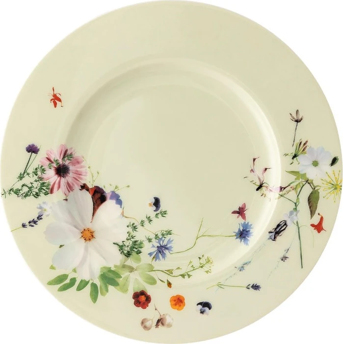 Rosenthal Brillance Bone China Grand Air Frühstücksteller mit Fahne 19cm