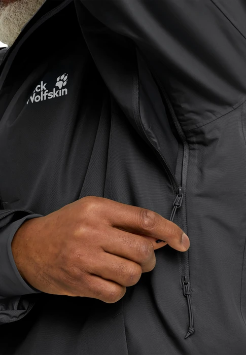 Jack Wolfskin Icecape 2L Down Funktionsjacke schwarz (Herren)