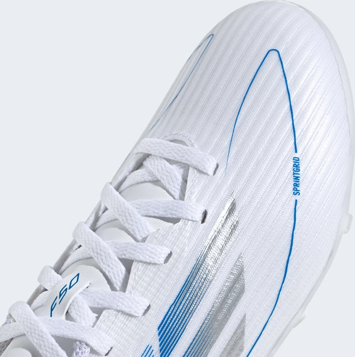 adidas F50 League FG/MG cloud white/silver metallic (Junior)