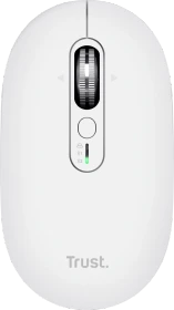 Trust Seron Hyperscroll Slim Wireless Mouse, weiß, USB/Bluetooth (26019)