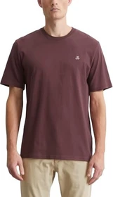 Marc O'Polo Regular Bio-Baumwolle T-Shirt kurzarm dark romance (Herren)