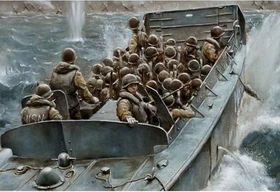 Italeri Figuren-Set U.S. Infanterie an Bord