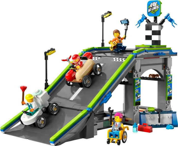 LEGO City - Keine Limits: Seifenkistenrennen mit Rampe