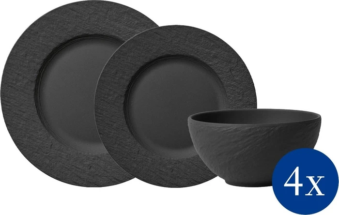 Villeroy & Boch Manufacture Dinner Tafelservice, 12-tlg.