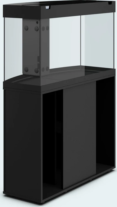 Juwel Vision 180 LED Aquarium-Set mit Unterschrank, schwarz/schwarz, 180l