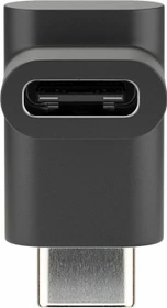 Wentronic Goobay USB-C 3.0 90° Adapter, schwarz (55556)