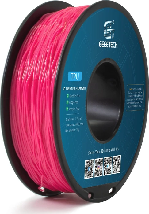 Geeetech TPU, rosa, Spule, 1.75mm, 1.00kg