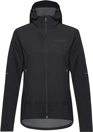 Gore Wear Fernflow Hooded Windbreaker Fahrradjacke schwarz (Damen)