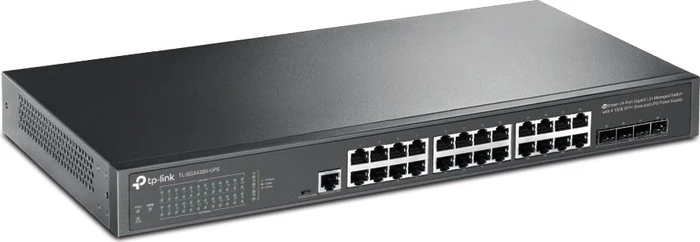 TP-Link SG3400 JetStream Rackmount Gigabit Managed Switch, 24x RJ-45, 4x SFP+
