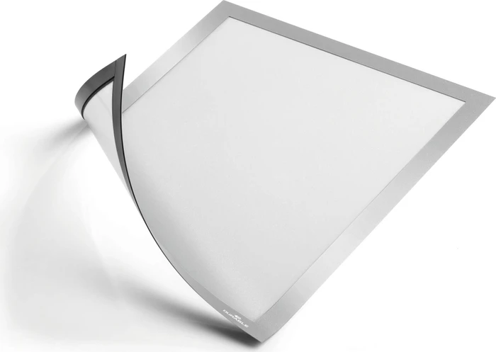 Durable Duraframe Magnetic Schutzrahmen, A4, silber, 5 Stück