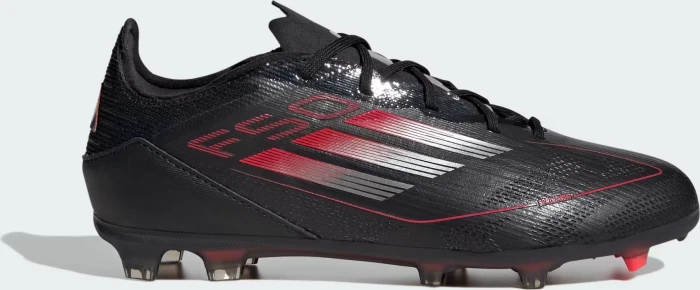 adidas F50 Elite FG core black/iron metallic/lucid red (Junior)