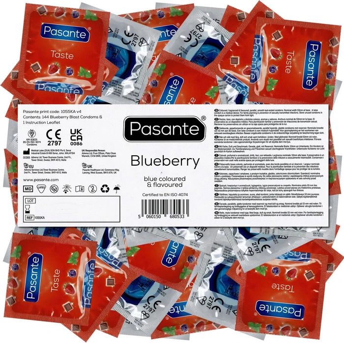Pasante Blueberry, 144 Stück