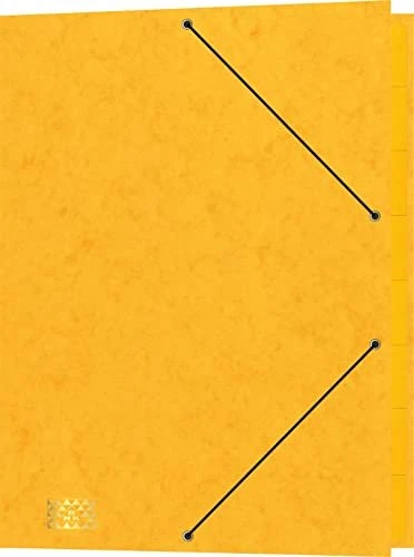 RNK-Verlag Konferenz und Ordnungsmappe, 9 Fächer, A4, gelb
