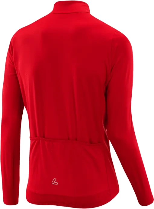Löffler Messenger Mid Trikot langarm rot (Herren)