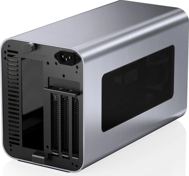 Jonsbo V11, silber, Mini-ITX