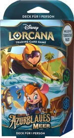 Disney Lorcana - Azurblaues Meer - Starter Deck Smaragd Saphir (DE)