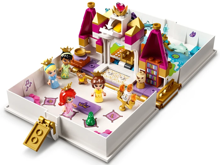 LEGO Disney Princess - Märchenbuch Abenteuer mit Arielle, Belle, Cinderella und Tiana