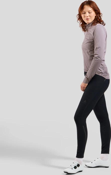 Odlo Zeroweight Performance Knit Fahrradjacke gray ridge (Damen)