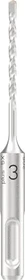 Bosch Professional PRO SDS-plus-5X Hammerbohrer, 3x50x100mm, 1 Stück