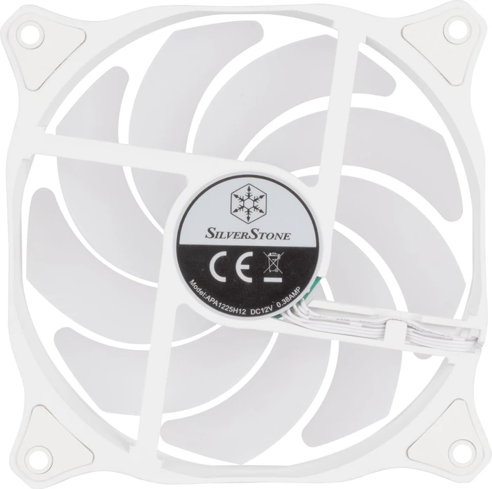 SilverStone Air Blazer 120RW, weiß, 120mm