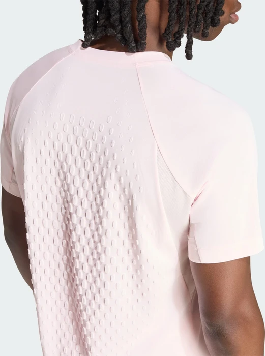 adidas Tennis Climacool+ 3D Freelift Pro Funktionsshirt kurzarm distilled pink (Herren)