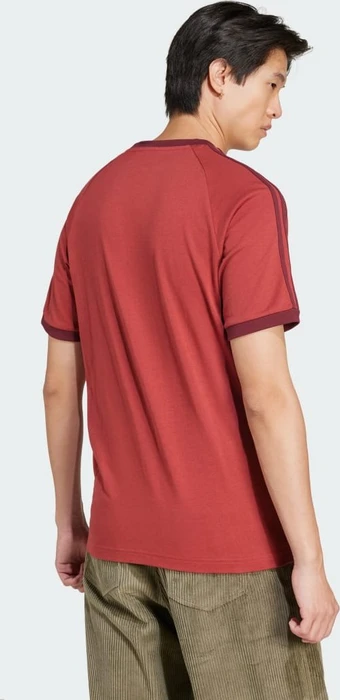 adidas Adicolor Classics 3-Streifen T-Shirt kurzarm preloved ruby (Herren)