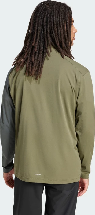 adidas Terrex Multi Climacool 1/2 Zip Funktionsshirt langarm olive strata (Herren)