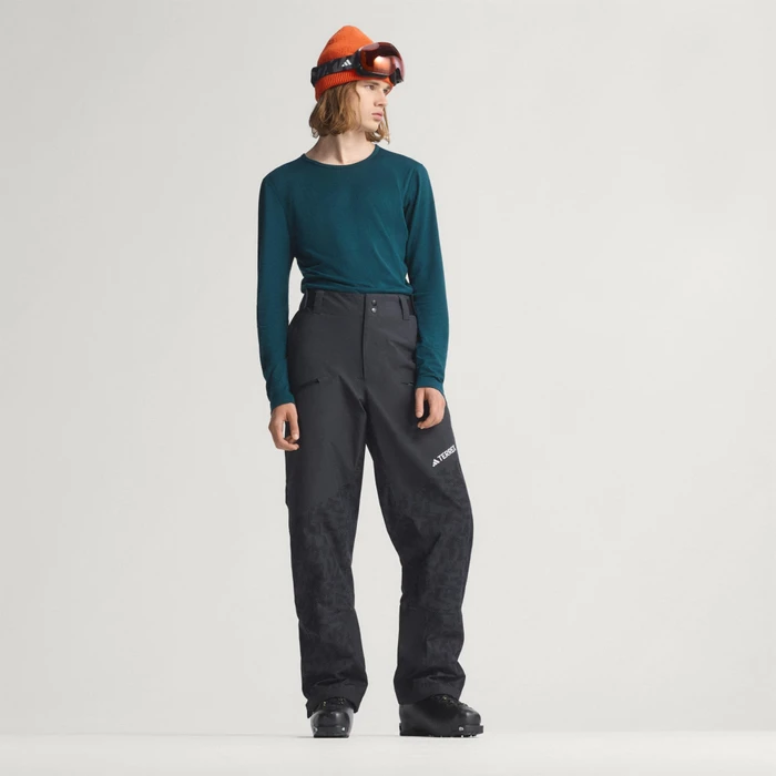 adidas Terrex Techrock Hybrid Primeknit Climaproof+ Skihose lang black (Herren)