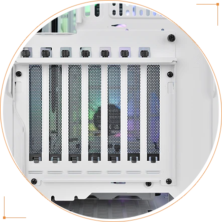 Thermaltake View 300 MX Snow Edition, weiß, Glasfenster
