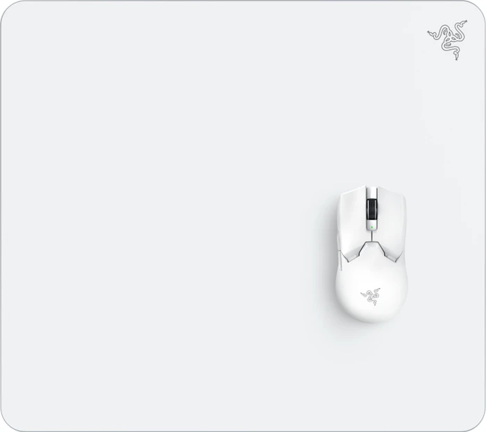 Razer Atlas Gaming-Mauspad aus gehärtetem Glas, 450x400mm, weiß