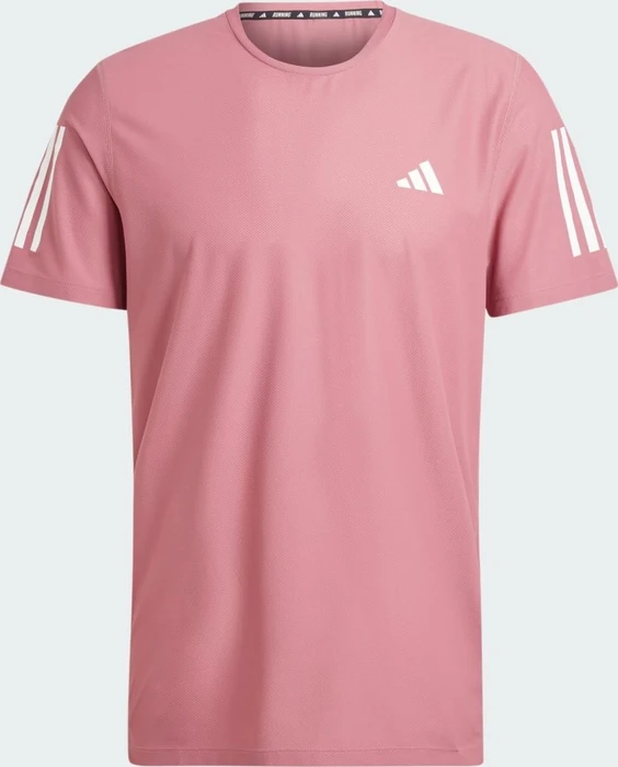 adidas Own the Run Laufshirt kurzarm preloved crimson (Herren)