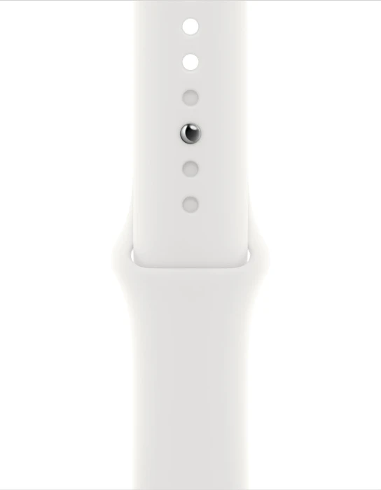 Apple Sportarmband Regular für Apple Watch 41mm weiß