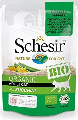 Schesir Huhn und Schwein mit Zuccchini, 1.36kg (16x 85g)