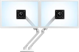 Ergotron MXV Tisch Dual MonitorArm weiß