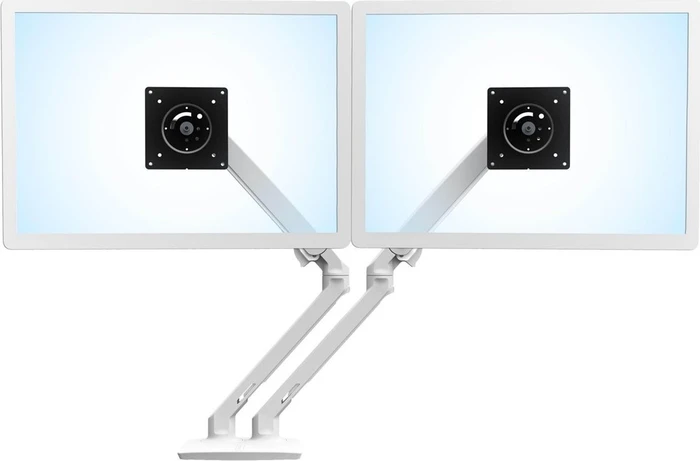 Ergotron MXV Tisch Dual MonitorArm weiß