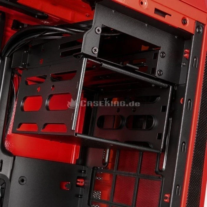 BitFenix Aegis rot, Acrylfenster