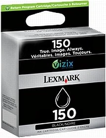 Lexmark Return Tinte 150 schwarz