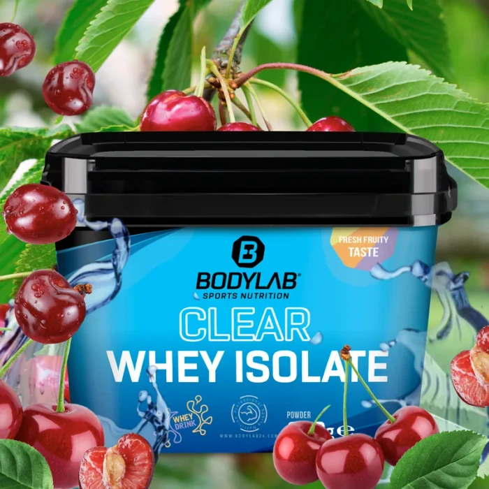 BodyLab24 Clear Whey Isolate Kirsche 960g